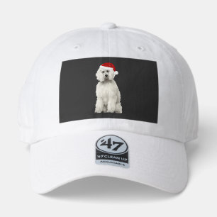 Christmas Poodle Christmas Tree Dog Puppy Watercol 47 Brand Hat