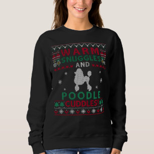 Christmas Poodle Dog Ugly Sweater Style