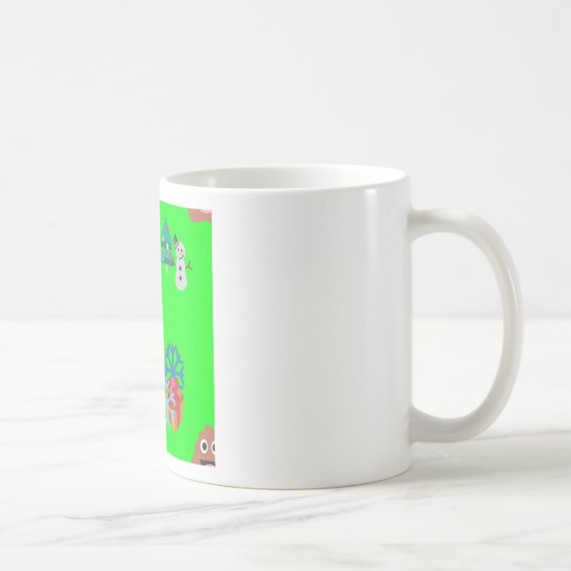 christmas poop emoji coffee mug (Right)