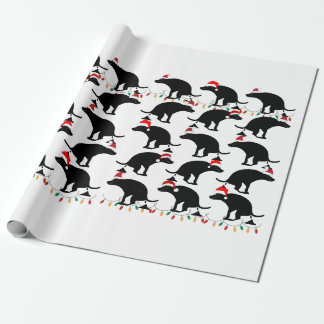 Christmas Pooping Dog Wrapping Paper