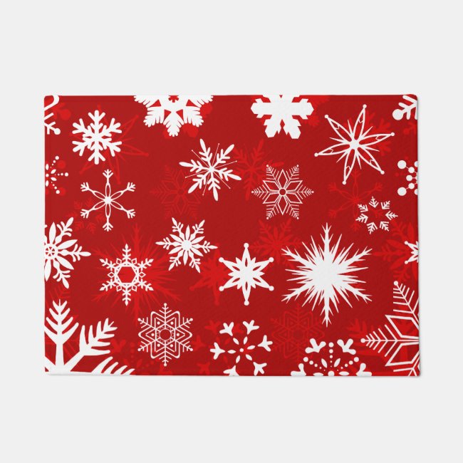 Christmas porch decor doormat
