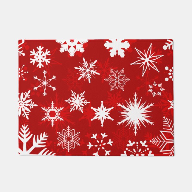Christmas porch decor doormat (Front)