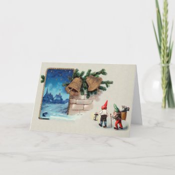 Christmas Portal Greeting Card by redmushroom at Zazzle
