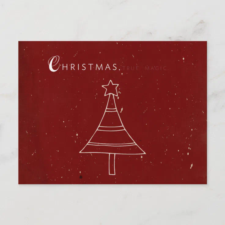 christmas post card | Zazzle