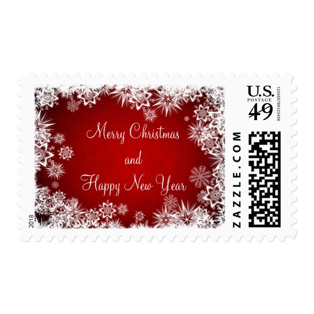 Christmas Postage Stamps/Snowflakes