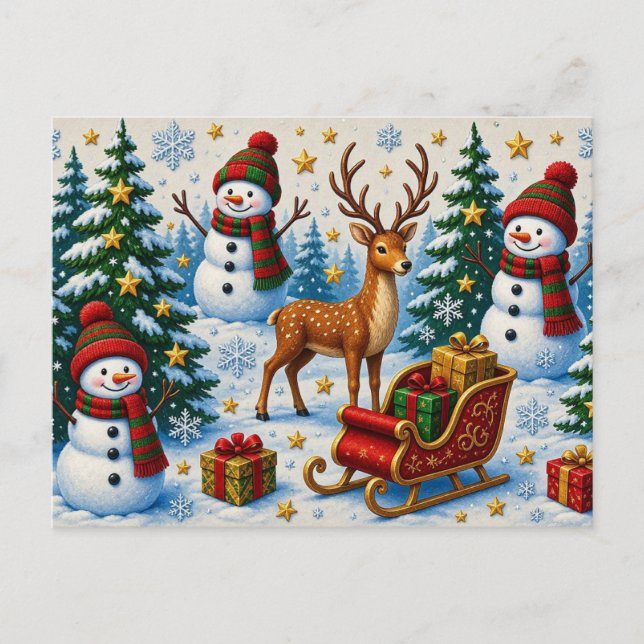 Christmas Postcard (Front)