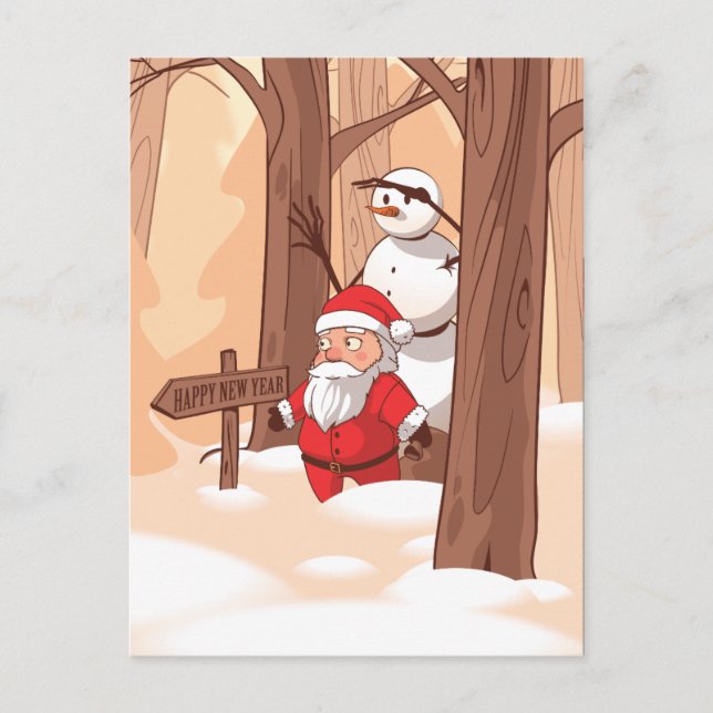 Christmas Postcard (Front)