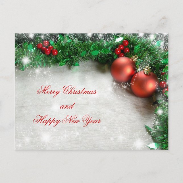 Christmas postcard (Front)