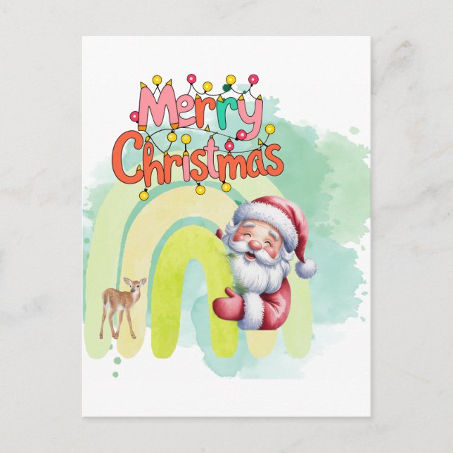 Christmas  postcard (Front)