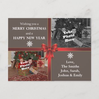 Christmas Postcard by aaronsgraphics at Zazzle