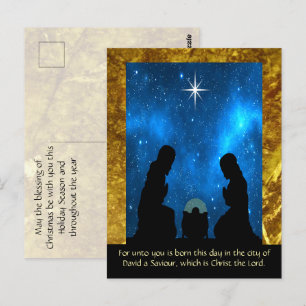 Christmas postcard