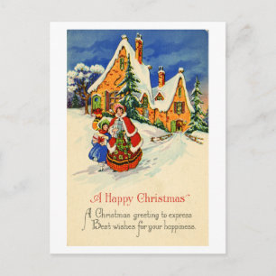 Christmas Postcard (ca. 1920)