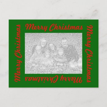 Christmas Postcards With Photo by Love_Letters at Zazzle