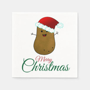 Christmas Potato Napkins