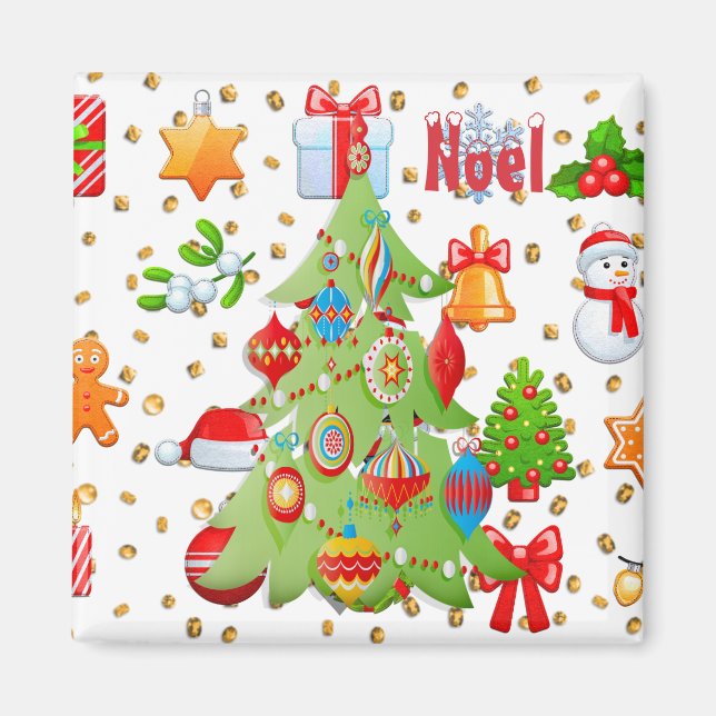 Christmas Potpourri Magnet (Front)