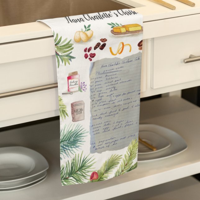 Christmas Pound Cake | Recipe Heirloom Tea Towels (Creator Uploaded)