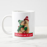 Christmas Prairie Dogs Giant Coffee Mug