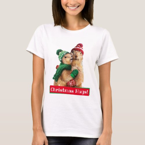 Christmas Prairie Dogs T_Shirt