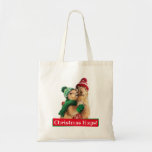 Christmas Prairie Dogs Tote Bag