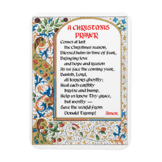 Christmas Prayer (Donald Trump) Magnet #1