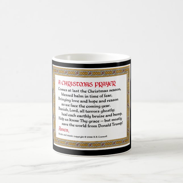 Christmas Prayer (Donald Trump) Mug (Center)
