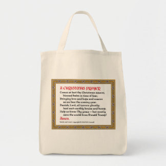 Christmas Prayer (Donald Trump) Tote Bag