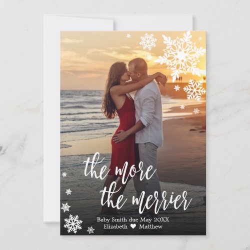 Christmas Pregnancy Announcement Cards