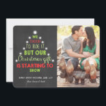 Christmas pregnancy ultrasound announcement Tree<br><div class="desc">♥ An adorable way to announce your pregnancy! You can add your own picture.</div>