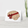 Christmas Present Brain Holiday Card