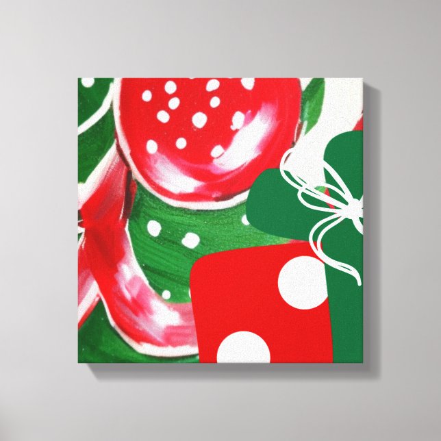 Christmas Present Canvas Print (Front)