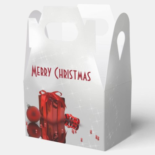 Christmas Present _ Favor Box Gable