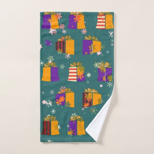 Christmas Presents Hand Towel