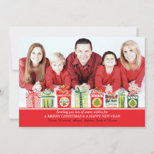 Christmas Presents Photo Card