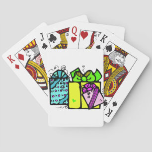 Christmas Presents Poker Cards