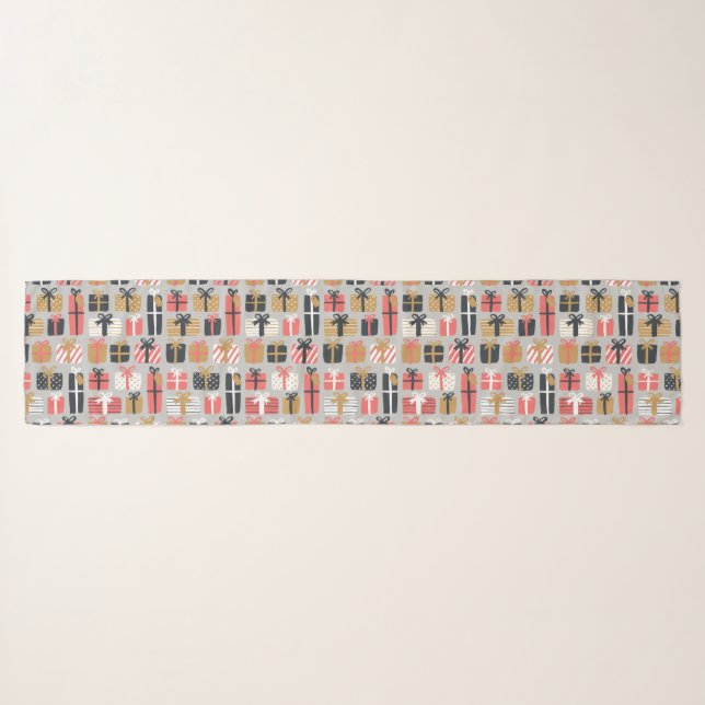 christmas presents scarf (Front (Horizontal))