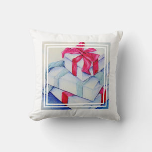 Christmas Presents Throw Pillow