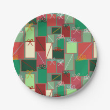 Christmas Presents with Ribbons and Bows