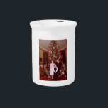 Christmas President James Jimmy Carter White House Beverage Pitcher<br><div class="desc">White House Christmas of James Earl Jimmy Carter Jr. family. Jimmy Carter served as the 39th President of the United States from 1977 to 1981. He was awarded the 2002 Nobel Peace Prize for work to find peaceful solutions to international conflicts, to advance democracy and human rights, and to promote...</div>