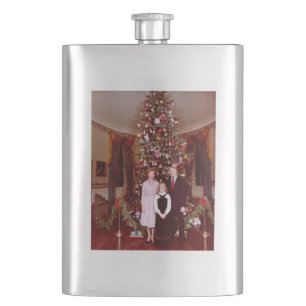 Christmas President James Jimmy Carter White House Flask
