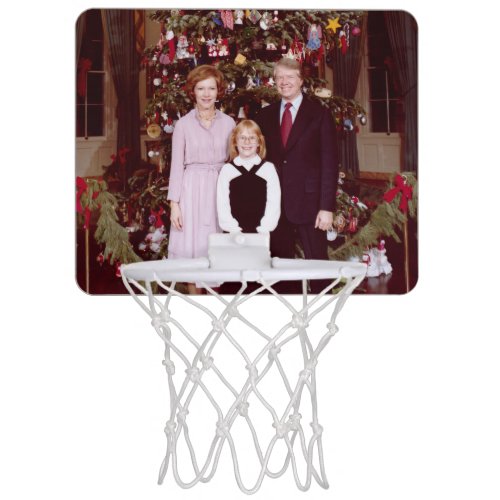 Christmas President James Jimmy Carter White House Mini Basketball Hoop