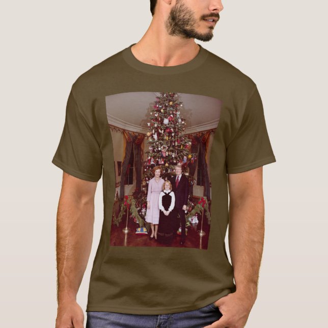 Christmas President James Jimmy Carter White House T-Shirt (Front)