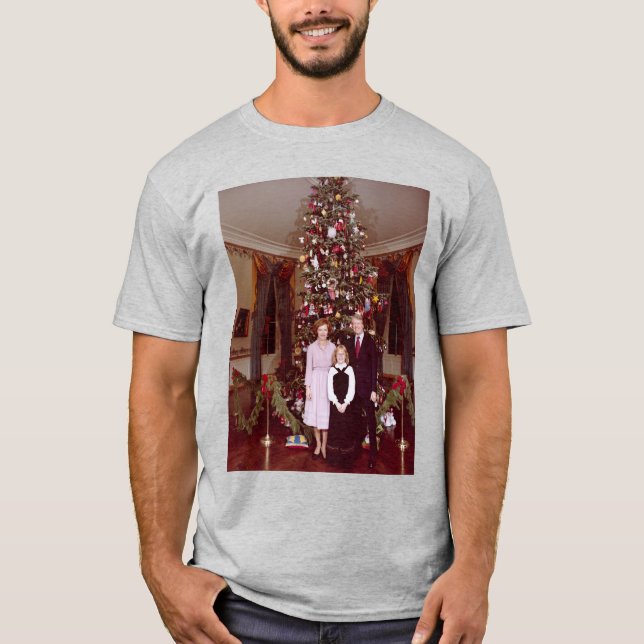 Christmas President James Jimmy Carter White House T-Shirt (Front)