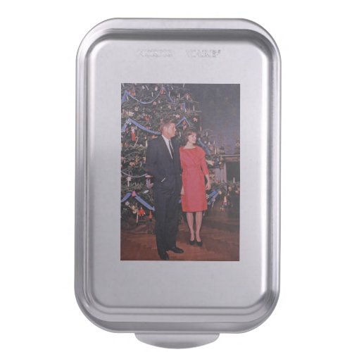 Christmas President John  Jacqueline Kennedy Cake Pan