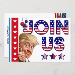 Christmas Presidential Election Celebration Invitation