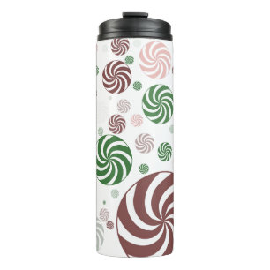Christmas Pretzel Thermal Tumbler – Festive
