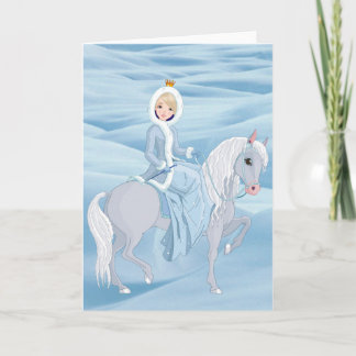 Christmas Princess Card