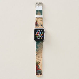 Christmas Printed Apple Watch Band – Festive Style