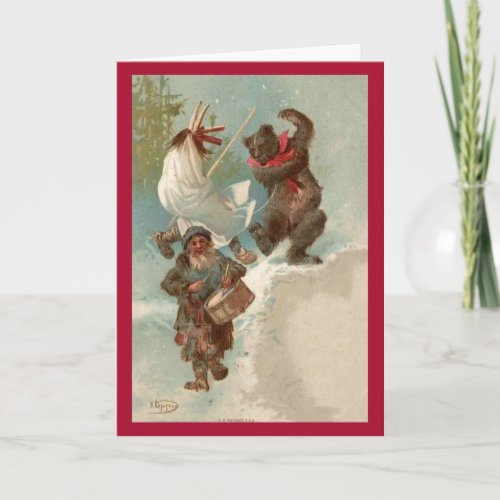 Christmas Procession Holiday Card