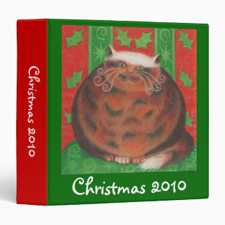 Christmas Pud 'Christmas 2010' custom binder