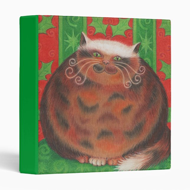 Christmas Pud custom binder (Front/Spine)